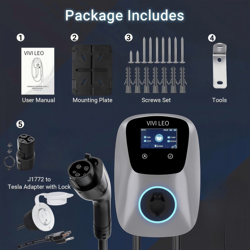 Wall mount EV charger EMB08-U011K Series